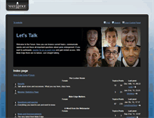 Tablet Screenshot of forum.maleedge.com